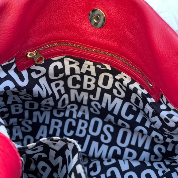 Marc by Marc Jacobs Classic Q Hillier Hobo red bag - Picture 12 of 15